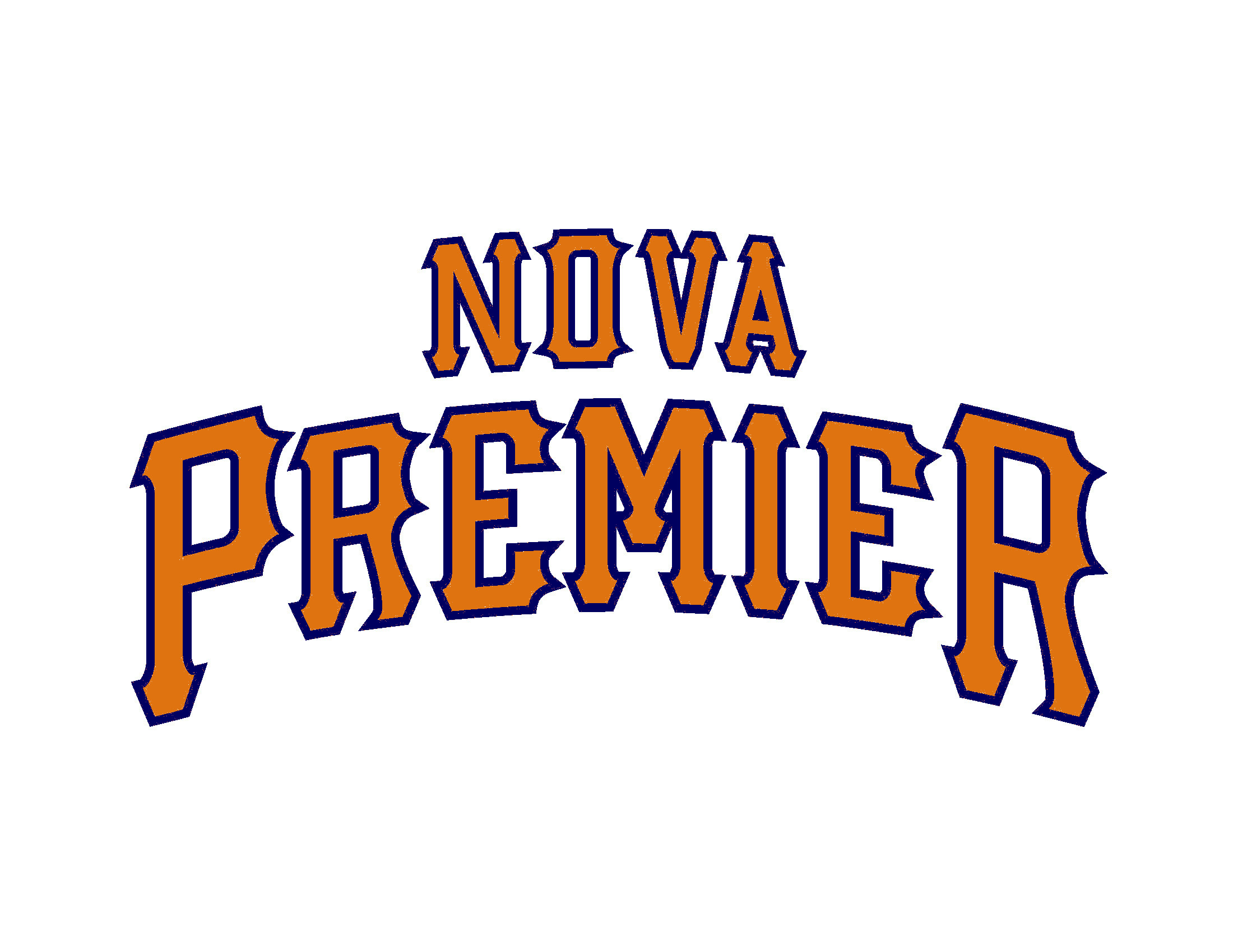 Nova Premier Logo (Orange-Navy Darker)